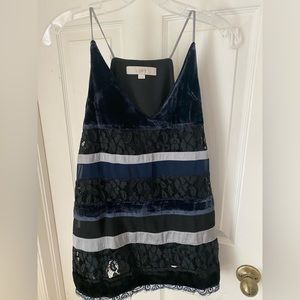 Loft evening/party sleeveless top size S